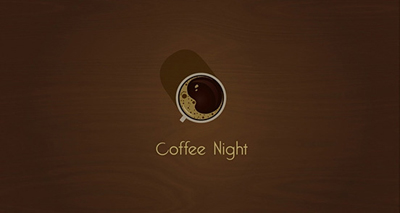 coffee night logo