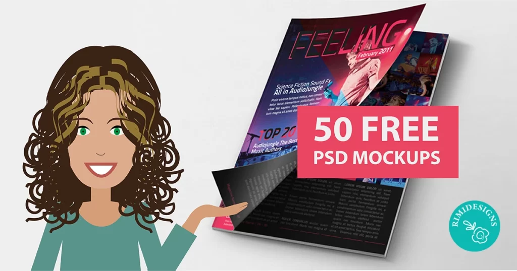 Rimidesigns Free PSD Mockups