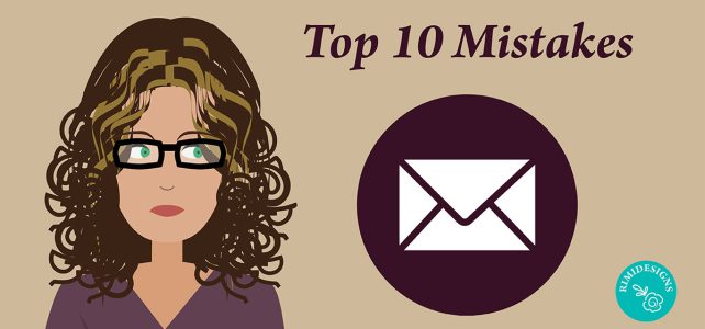 Rimidesigns Top Email Mistakes