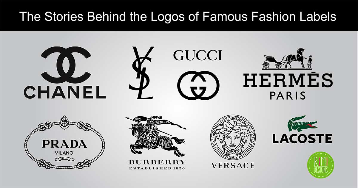 The Logos Behind Famous Fashion Labels