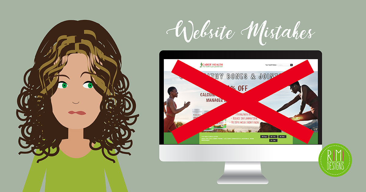 4 Common Mistakes You are Making on Your Website