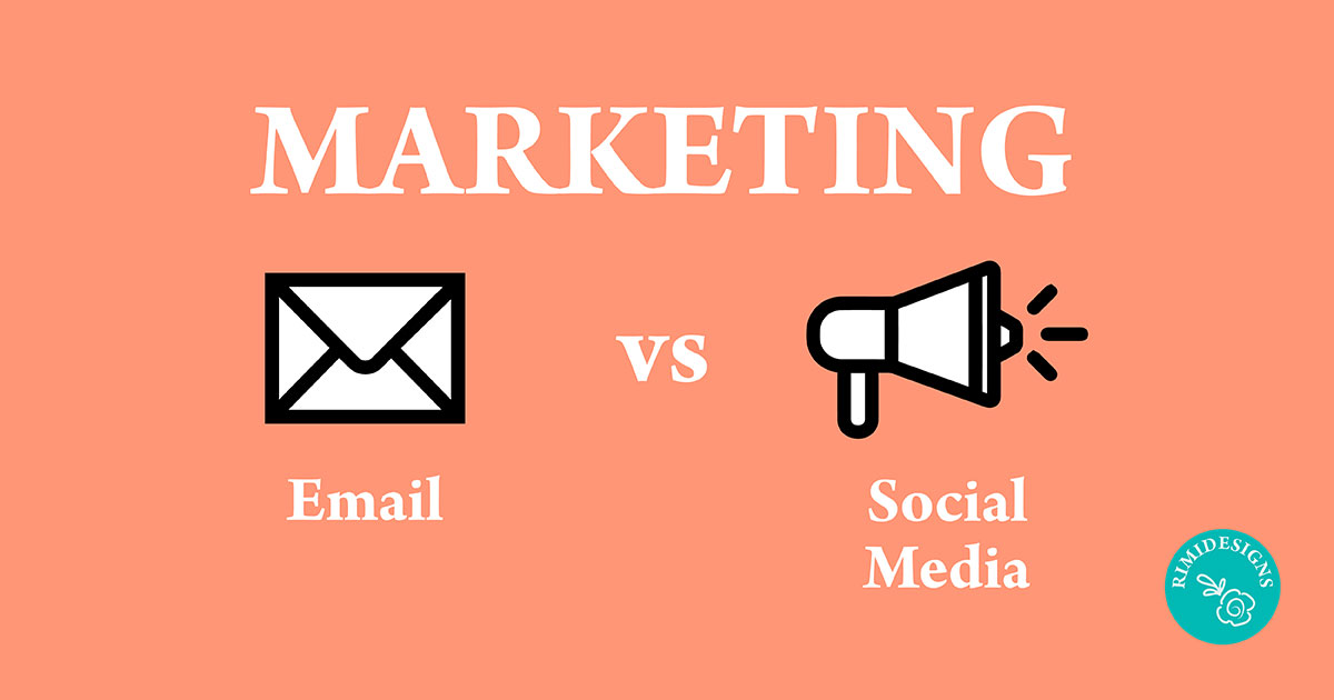 E-mail vs Social Media Marketing