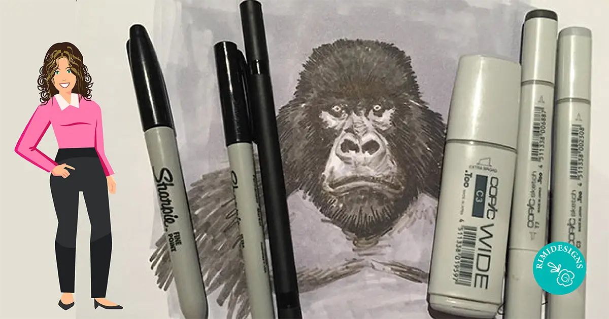 10 Tips for Drawing in Black and White [VIDEO]