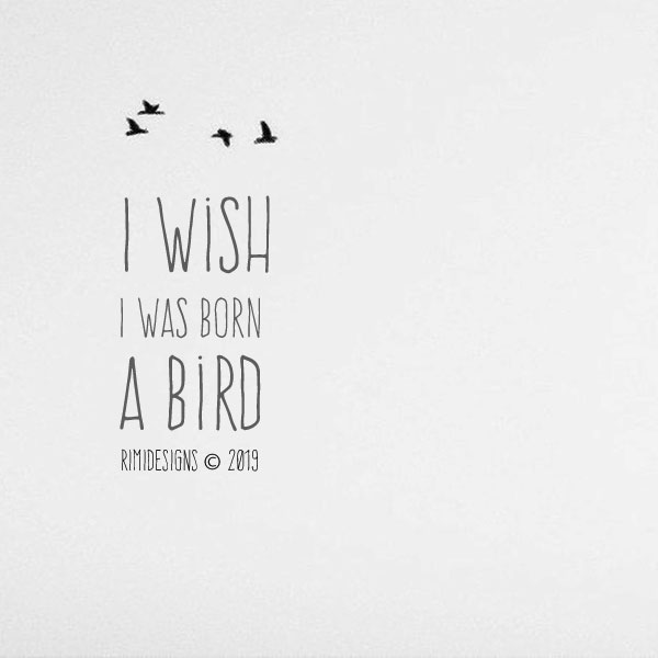 I Wish I Was Born a Bird