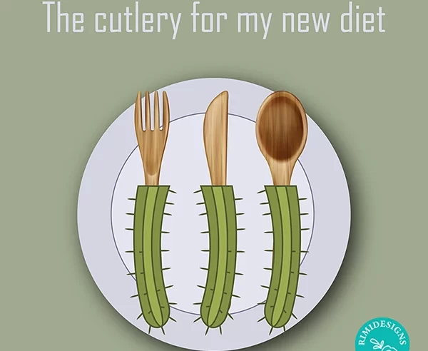 The cutlery for my new diet | Rimidesigns