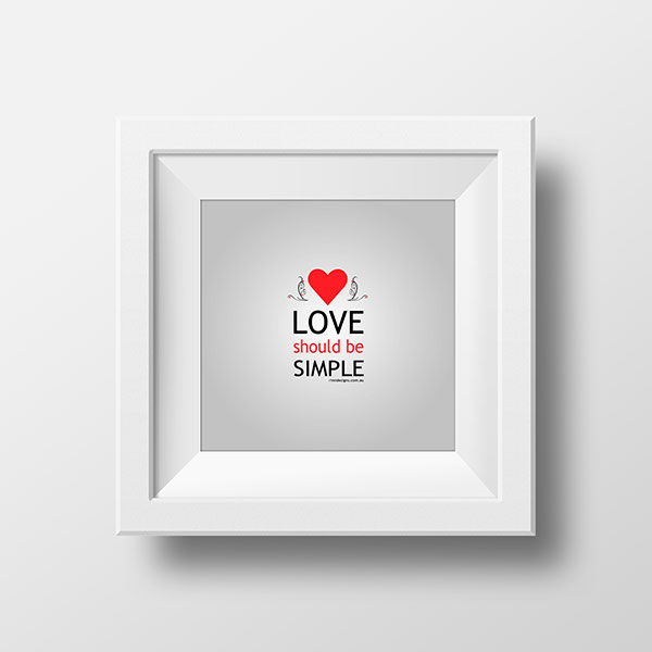 Love should be simple | Rimidesigns