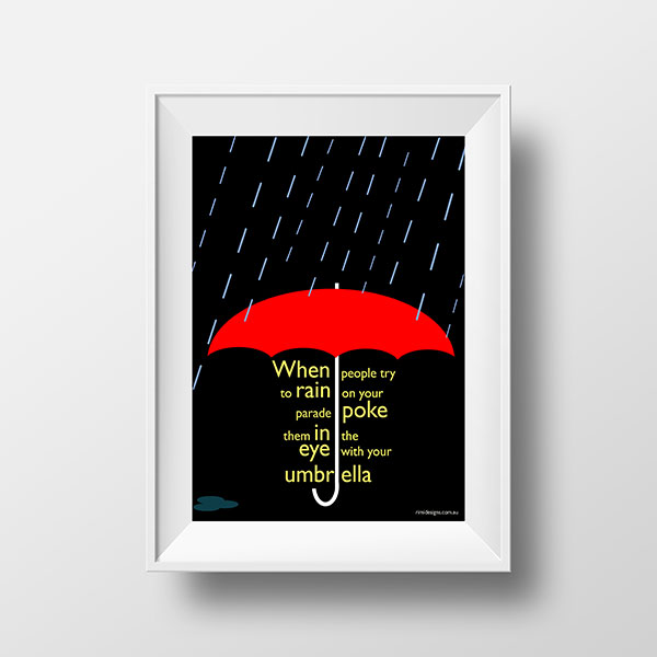 My umbrella | Rimidesigns