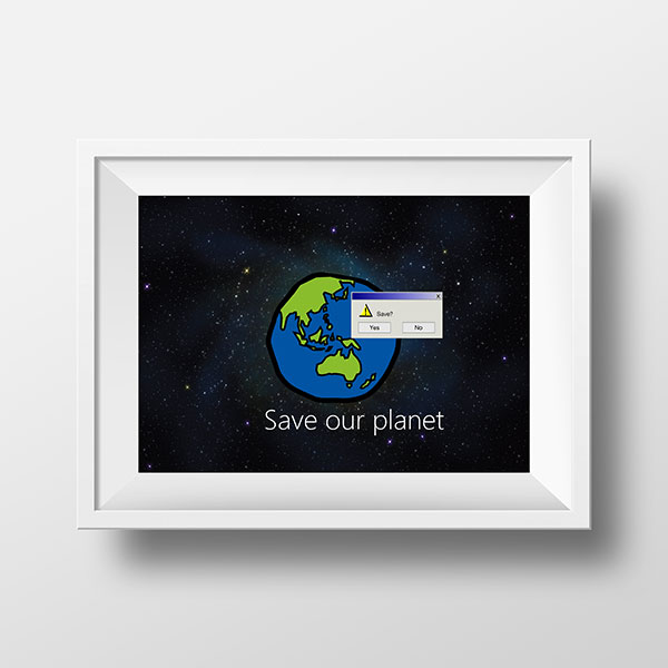 Save our planet | Rimidesigns