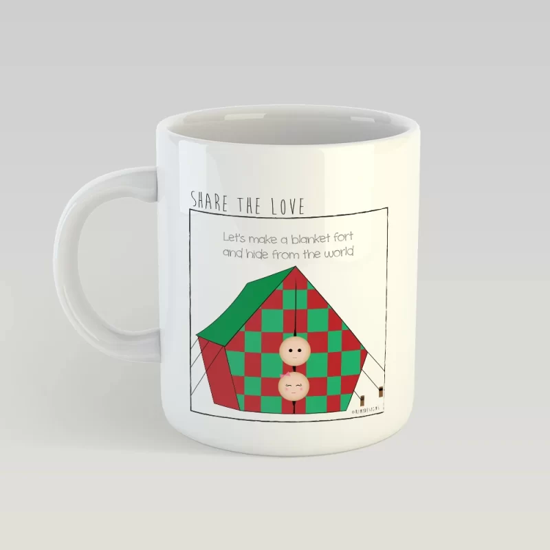 Blanket fort MUG