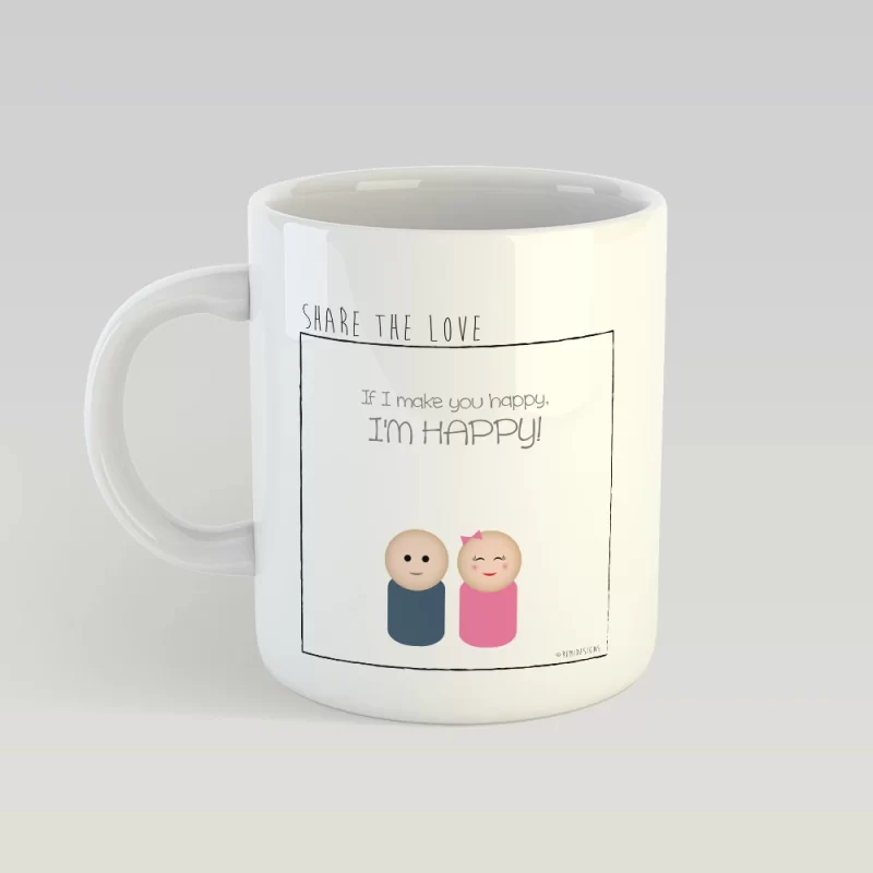 I'm happy MUG