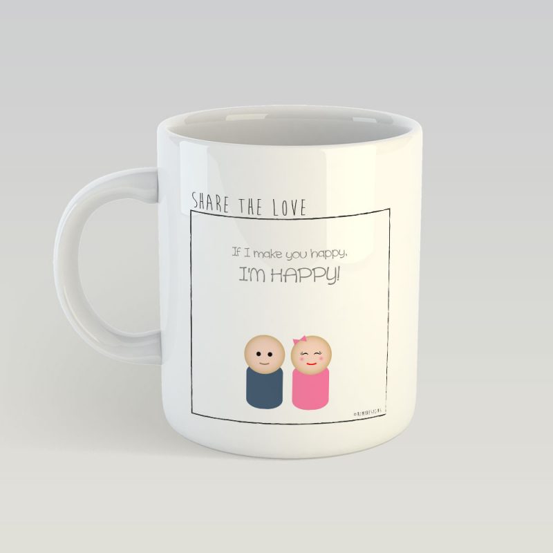 I'm happy MUG