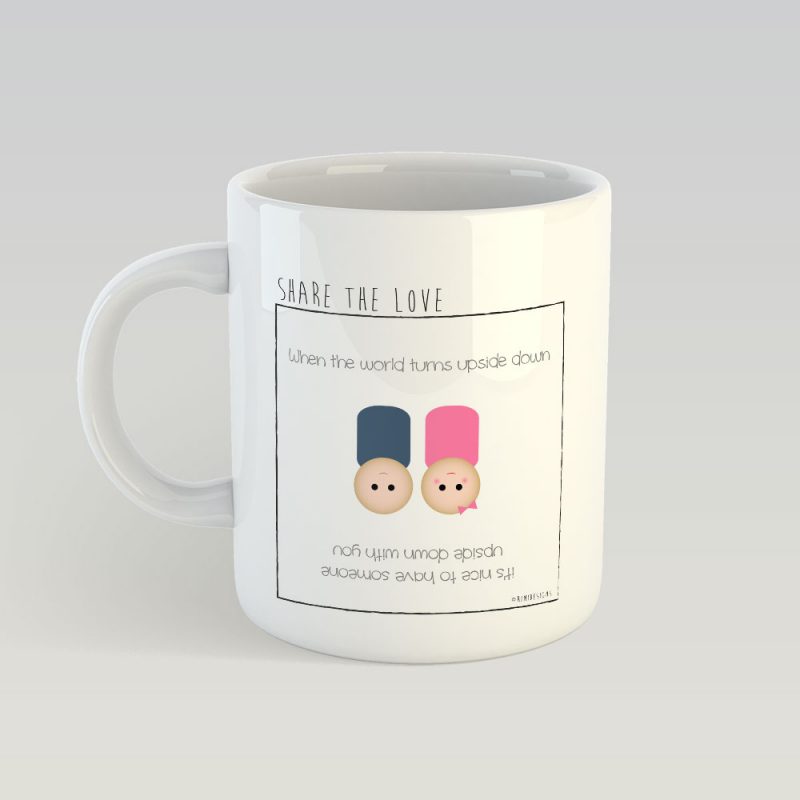 Upside down MUG