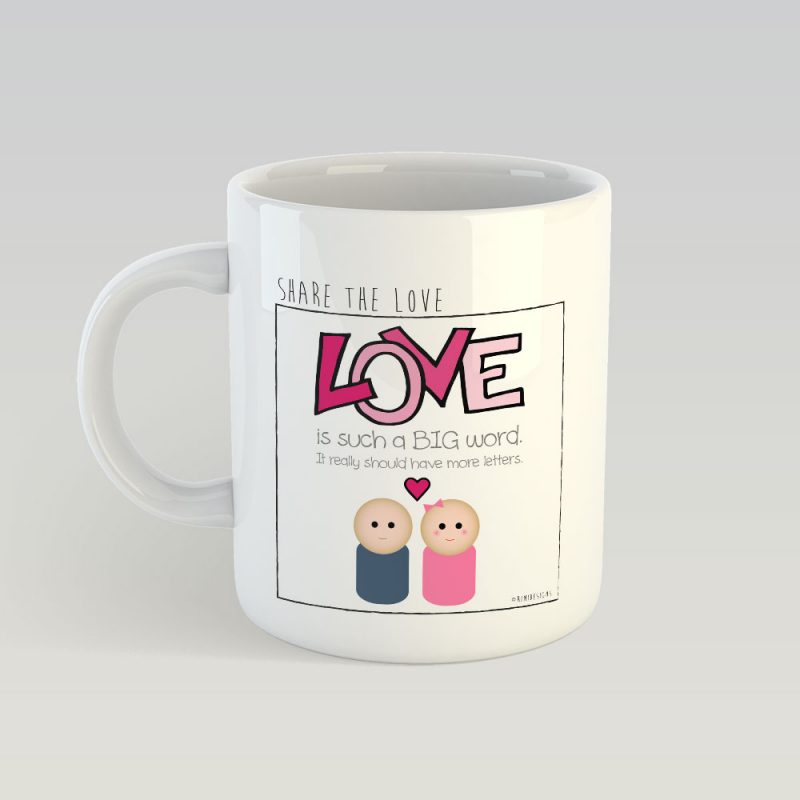 Love is such a big word MUG