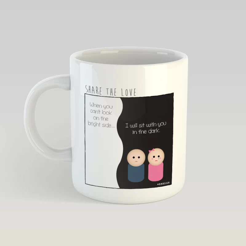 In the dark MUG