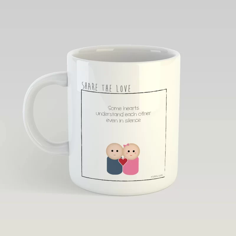 Even in silence MUG