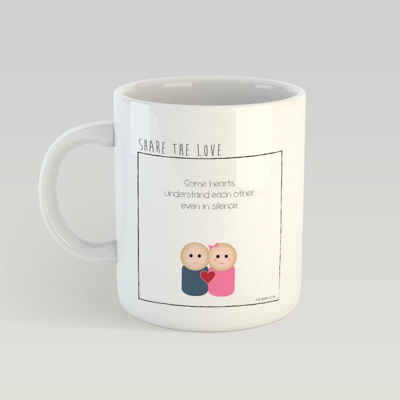 Even in silence MUG