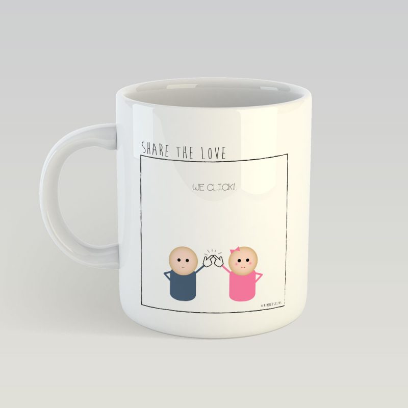 We click MUG