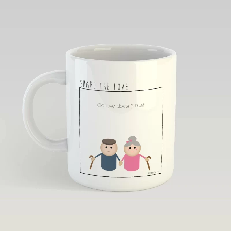 Old love doesn't rust MUG