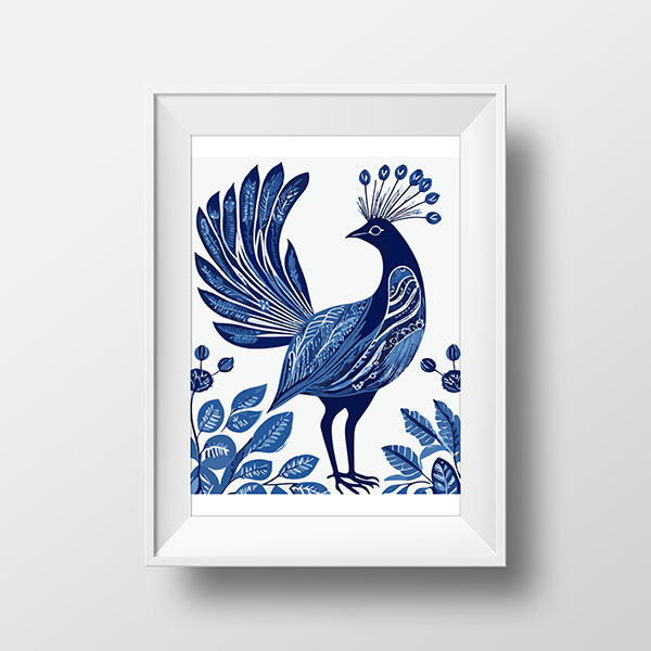 Lyrebird Blue | Rimidesigns