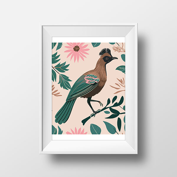 Lyrebird Pink | Rimidesigns