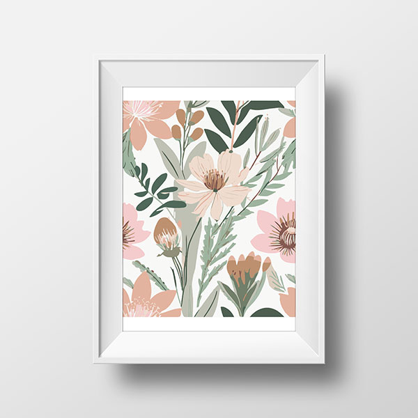 Native Flowers Pink | Rimidesigns