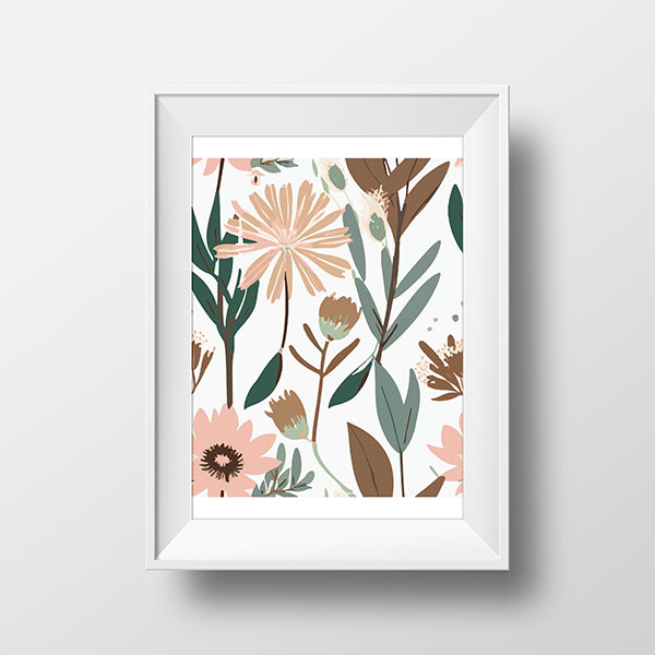 Native Flowers Pink | Rimidesigns