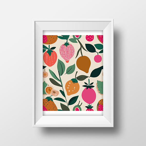 Native Fruit Pink | Rimidesigns