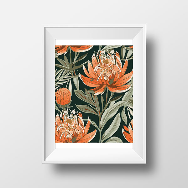 Waratah Orange | Rimidesigns